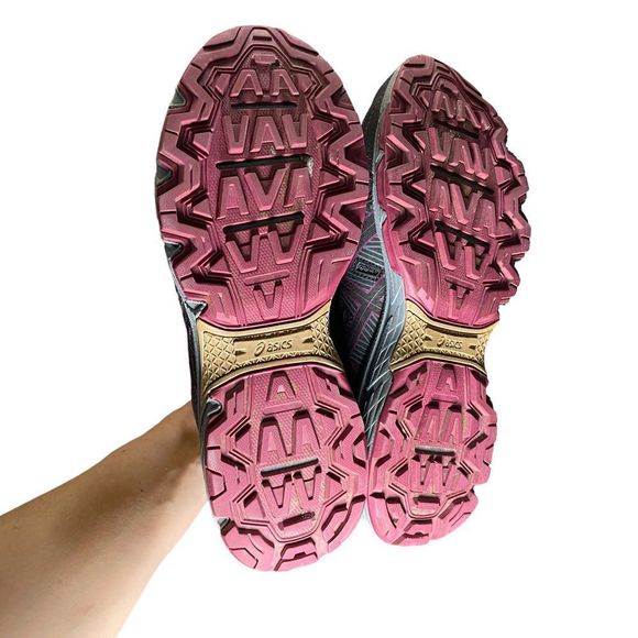 ASICS GEL-Venture 5 Carbon/Pink Size 8 - Picture 7 of 8